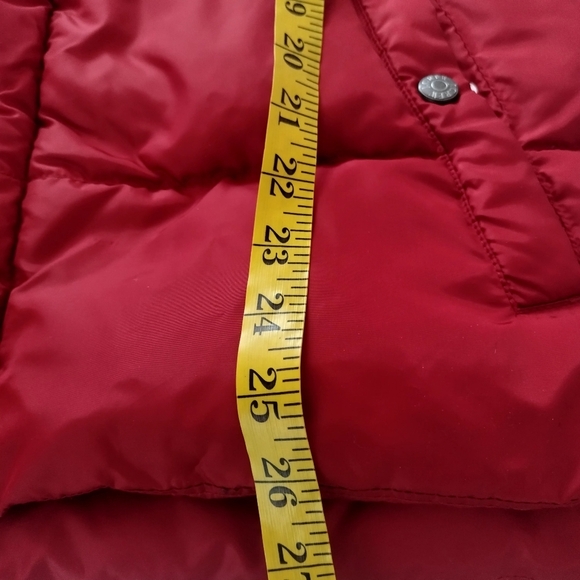 J. Crew Quilted Red Vest Men's Sz L - Picture 7 of 8